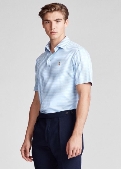 Men's Polo Ralph Lauren Classic Fit Soft Cotton Polos | 136849QJF